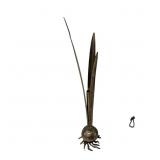 Vintage Carnevale Brass Onion Bulb Sculptural Bud