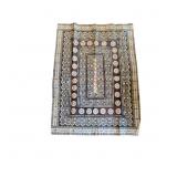 Traditional Fijian Masi/Tapa Cloth with Geometric