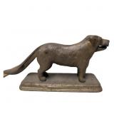Antique Cast Iron Dog-Shaped Nutcracker with Lever