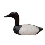 Vintage Hand-Carved Wooden Canvasback Drake Duck D