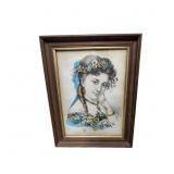 Hand-Colored Lithograph Titled ï¿½Springï¿½ by Currier