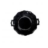 Vintage L.E. Smith Mt. Pleasant Black Amethyst Gla
