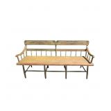 Antique American Painted Windsor Deacon