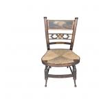 19th-Century Hitchcock-Style Stenciled Side Chair