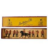 Eight Britains Ltd. Metal Toy Soldiers and Horse F