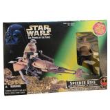 Star Wars Power of the Force Speeder Bike with Luk