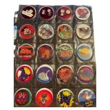 Pog Milk Caps with Animal and Cartoon Designs