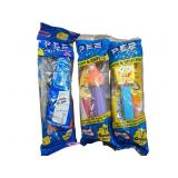 Three PEZ Dispensers Featuring SpongeBob and Sanri