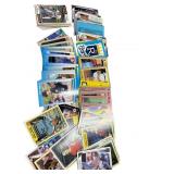 Baseball Trading Cards Featuring Various Teams and