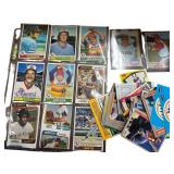 Vintage and Modern Baseball Trading Cards