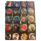 Complete Set of Pog 1-65 Featuring Disney Characte