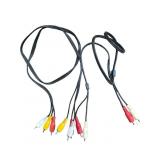Composite RCA Audio/Video Cables with Red, White,
