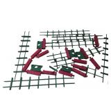 Wooden Toy Fence and Post Construction Set