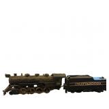 HO Scale Model Train Locomotive and Tender, Chatta