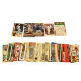 Baseball Trading Cards Featuring Various Teams and