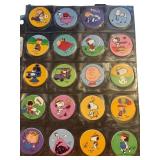 Complete Pog (milk caps) Set 1-60 Featuring Pastel