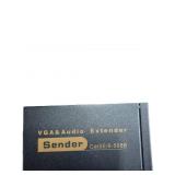 VGA and Audio Extender Sender Box, Model Cat5E/6-5
