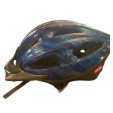Bell Contrail Bicycle Helmet, Blue Pattern, Size M