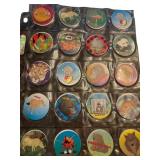 POG Milk Caps in Protective Binder
