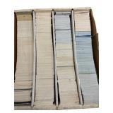 Baseball Trading Cards in Bulk Storage Boxes