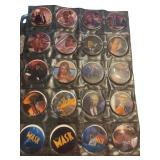 Themed Pog Milk Caps Featuring Iconic 1990s Movie