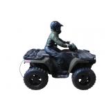 Remote-Control All-Terrain Vehicle with Rider Figu