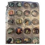 Wizard of Oz Pog Set (#1-45, Incomplete) in Binder