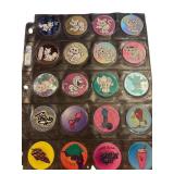 Pog Milk Caps in Plastic Display Sleeve