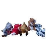5 Ty Beanie Babies Plush Animal Toys with Tags