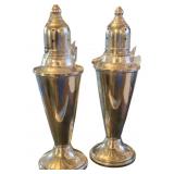 Empire Weighted Sterling Silver Salt and Pepper Sh