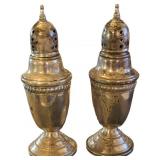 Hamilton Sterling-Weighted Salt and Pepper Shakers