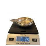 Fisher Sterling Silver Dish with Pierced Handle, M