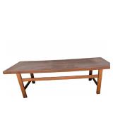 Mid-Century Modern Walnut Coffee Table or Low Entr