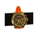 Invicta Pro Diver Chronograph Watch with Orange Si