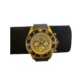 Invicta Pro Diver Chronograph Watch with Gold-Tone
