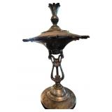 Silverplate Spooner with Ornate Details