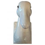 Wall-Mounted Ceramic Duck Head Hook or Bracket