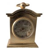 2-Inch Tall Miniature Brass Lone Star Clock