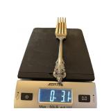 Wallace Sterling Silver Baroque Pattern Serving Fo