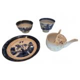 Blue and White Porcelain and Decorative Pieces