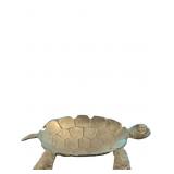 Cast Brass Turtle-Shaped Trinket Dish or Soap Dish