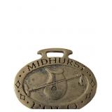 Brass Horse Bridle Ornament with 