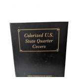Colorized U.S. State Quarter Covers by Postal Comm