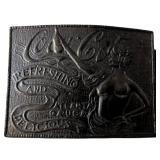 Vintage Coca-Cola Belt Buckle, 3.5 Inches Long