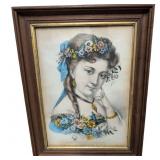 Hand-Colored Lithograph Titled ï¿½Springï¿½ by Currier