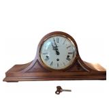 Howard Miller Quartz Mantle Clock, 20 in x 9.5 in