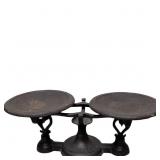 D.S. Hatch Cast Iron Balance Scale, 20 in x 7.5 in