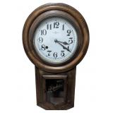 Regular 8-Day Spring Wall Clock with Missing Pendu