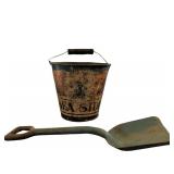 Miniature Metal Bucket with 