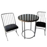 Mid-Century Modern Daystrom Style Chrome Dining Se